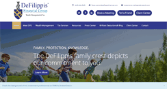 Desktop Screenshot of defilippisfinancial.com